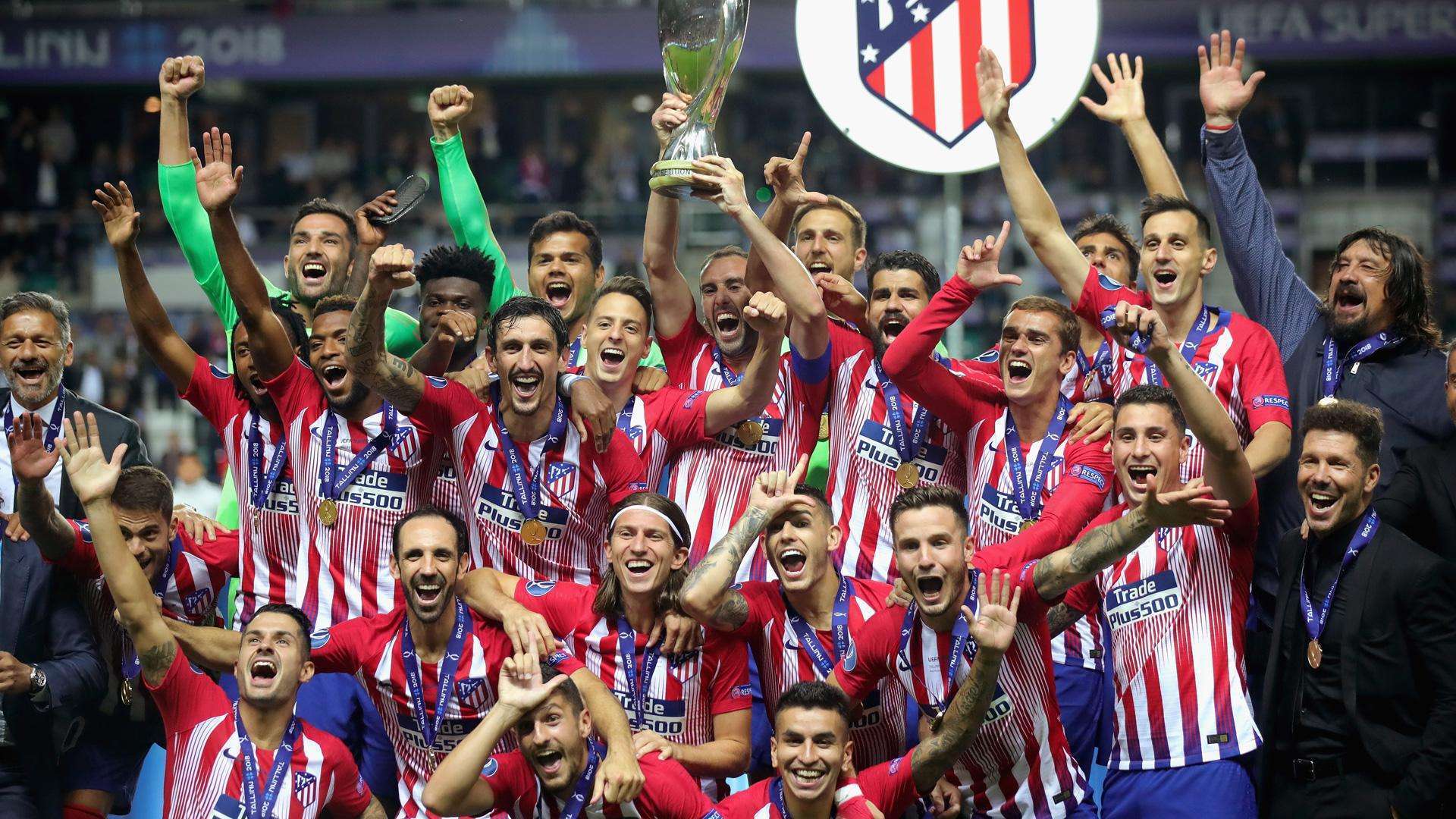 马德里竞技球队喜获胜利，领先晋级